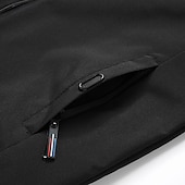 billiga Fleece &amp; 3 i 1-jackor-Herr Vindtät jacka Vandringsjacka Fleecejacka Vinter Utomhus Termisk Vindtät Fleecejackor Svart Blå Grå