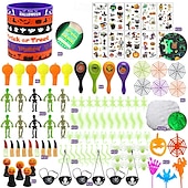 billiga Halloweenmask och rekvisita-Halloween mochi squishy leksaker med presentask mini kawaii mochi squishy leksak stresslindrande ångestpaket för barn festgåvor halloween miniatyrer halloween godispåsar presenter
