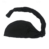 tanie Czapka typu beanie-Męskie Czapka Beanie Czapki Czarny Biały Poliester Wygodny Dzienne zużycie Wyjściowe Jednolity/zwykły kolor Oddychający