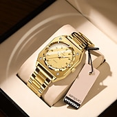 cheap Quartz Watches-Luxury Elegant Square Ladies Watch Waterproof Luminous Watch for Woman Stainless Steel Quartz Women&#039;s Watches