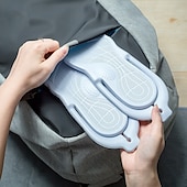 お買い得  浴室用ガジェット-旅行用折りたたみサンダル、ビーチスリッパ、ユニセックス、ポータブル、EVA素材製