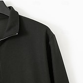 economico Felpe di base-Per uomo Felpa con cappuccio e zip Felpa Polo Felpa con zip Nero Bianco Blu Cachi Grigio Mezza zip Semplice Con zip Tasca Zip a un quarto Sport &amp; Outdoor Casuale Quotidiano Streetwear Cool