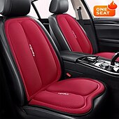 economico Coprisedili per auto-Cuscino universale per sedile auto quadrato, cuscino per schienale, cuscino per sedile auto per quattro stagioni, comodo, antistress, morbido e traspirante, cuscino universale per sedile auto, facile