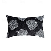cheap Throw Pillows &amp; Covers-1 pcs Chenille Pillow Cover, Halloween Rectangular Traditional Classic