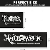 olcso Halloween hálószoba-halloweeni konyhaszőnyegek, 2 db konyhaszőnyeg, párnázott, fáradtsággátló konyhaszőnyegek padlóra, csúszásmentes álló asztali szőnyeg, vízálló konyhaszőnyeg-készlet konyhába, padlóra, irodába