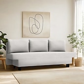 preiswerte Sofabezug-Sofabezug passend für Älvdalen-Sofa, einfarbig, gesteppte Polyester-Schonbezüge