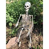 お買い得  ハロウィン-ハロウィンバーゴーストハウス脱出ゲームシミュレーションプラスチックスカルスケルトン小道具装飾