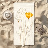 Недорогие Тонкие одеяла и пледы-мягкое и впитывающее пляжное полотенце - легкое, быстросохнущее, не оставляющее следов на песке, для пляжа, бассейна и путешествий
