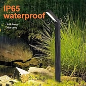 cheap Pathway Lights &amp; Lanterns-LED Solar Pathway Lights Outdoor RGB Pathway Lawn Light IP65 Waterproof Solar Lamp for Garden Walkway Path Driveway Patio Yard Decor  1PC
