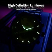 economico Orologi al quarzo-OLEVS 3645 orologio da uomo, orologio al quarzo originale di alta marca, cronografo multifunzionale in legno massello, orologio con fasi lunari