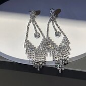 economico Orecchini-Per donna Orecchini a perno Tropicale Gioia Tropicale Elegante Orecchini Gioielli Argento Per Feste