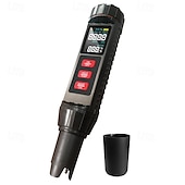 זול מכשירי חשמל ביתיים-בודק מים TDS 7 ב-1, מד pH דיגיטלי בדיוק גבוה, 0.01, בודק pH/TDS/EC/מליחות/טמפרטורה, בודק מים ppm למי שתייה, צמחים הידרופוניים, אקווריומים ובריכות שחייה.