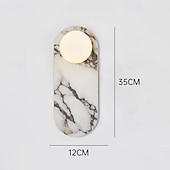 billige Vegglamper for innendørsbruk-Innendørs vegglampe LED 5w Liner-design Marmor Stue Soverom Metall Vegglamper Vegglamper til Soverom Bad