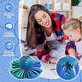 Недорогие Статуи-gearsphere стимпанк крутящийся чудо-шар-шестеренка, 3D-печатный механический гаджет для снятия стресса для взрослых и подростков, СДВГ тревожность фокусировка игрушка декор