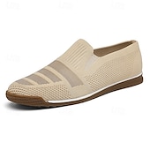preiswerte Herrenpantoletten &amp; -slipper-Herren-Slipper aus Strick, atmungsaktives Obermaterial aus Webstoff mit flexibler Gummisohle, bequem und leicht für Sommer, Strand und Autofahren