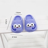 preiswerte Puppenbekleidungs- und Zubehörsets-Puppenschuhe ForLabubu Premium-Modenschuhe für 17 cm Puppen Zubehör Labubus Dress Up Dekorationszubehör Mini Finger Schuhe Keine Puppe