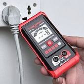 ieftine Unelte de măsurare-Multimetru digital inteligent ht123, tester de măsurare a rezistenței de tensiune AC/DC, multimetru electric ncv cu iluminare de fundal