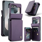 economico Cover Samsung-telefono Custodia Per Samsung Galaxy Z Flip 6 Custodia a Flip Cavalletto Resistente agli urti TPU Pelle PU