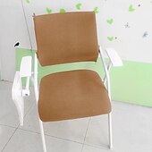 cheap Chair Cover-Waterproof Dining chair Cover For Home Polar Fleece Fabric Chair Cover Stretch Slipcovers Seat Chair Covers