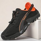 billige Sneakers til herrer-herresko for utendørs bruk – høytytende og slitesterke nettingsko for fotturer, terrengløping og utendørssport
