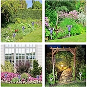 halpa Bug zapper-aurinkohyönteisviemäri vedenpitävä ulkokäyttöön tarkoitettu hyttysten tappaja ja valaistusta karkottava lamppu sisä- ja ulkokäyttöön puutarhaterassille violetti ja valkoinen valo (ruostumaton teräs -