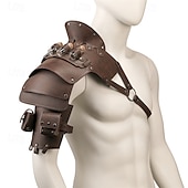 voordelige Pantser-Punk &amp; Gothic Middeleeuws Renaissance Wapens en Harnassen Gemaskerd Bal Krijger Ridder Voor heren Viking Maskerade Prestatie Toneel Maskerade Volwassenen Schouder Pantser