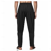 preiswerte Unterteile-Mittelalterlich Renaissance Hose Piratenhose Pirat Ritter Wikinger Herren Halloween Maskerade Leistung Renaissance-Messe Erwachsene Hose Ganzjahres