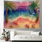 Strand Palme hängende Wandteppich Wandkunst große Wandteppich Mural Dekor Fotohintergrund Decke Vorhang Wohnraum Schlafzimmer Dekoration preiswerte Landschaftsteppich-Strand Palme hängende Wandteppich Wandkunst große Wandteppich Mural Dekor Fotohintergrund Decke Vorhang Wohnraum Schlafzimmer Dekoration