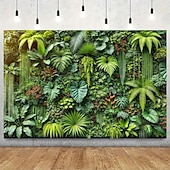 Недорогие пейзаж гобелен-Искусственный настенный гобелен с растениями настенное искусство большое панно фотографический фон плед занавеска для дома спальни гостиной