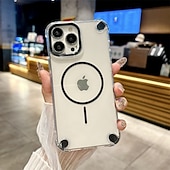 economico Cover per iPhone-telefono Custodia Per iPhone 16 15 14 Pro Max Plus 13 12 11 Pro Max Custodia ad adsorbimento magnetico Custodia Portafoglio Magnetico Resistente agli urti Cane TPU