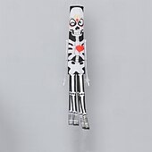 cheap Halloween Wall Tapestries-Halloween Windsocks Scary Halloween Hanging Windsock Flag Halloween Decorations for Outdoor Indoor Garden Home Yard Party Supplies