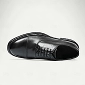 billige Klassiske Pensko-Herresko i brunt skinn med Goodyear-rand og rene linjer – klassiske og allsidige pensko for kontor og formelle sammenkomster
