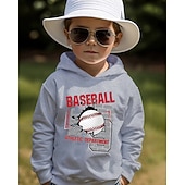 billiga Pojkens 3D Sporter &amp; Spel-Pojkar 3D Grafisk Huvtröja Långärmad Vår Höst Mode Streetwear Barn 4-12 år Huva Utomhus Ledigt Dagligen Normal
