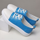 preiswerte Sneaker für Herren-Herren-Sneaker aus blauem Kunstleder mit weißer Gummisohle – bequeme Schnürsneaker für Sport, Reisen und Freizeit