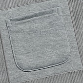 cheap Basic Hoodies-Men&#039;s Sweatshirt Black White Beige Gray Crew Neck Plain Patchwork Casual Daily Holiday Polyester Streetwear Cool Designer Fall &amp; Winter All Seasons Clothing Apparel Hoodies Sweatshirts  Long Sleeve