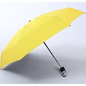 baratos Chapéus de Chuva-guarda-chuva de viagem compacto, estrutura de 5 camadas à prova de vento, guarda-chuva dobrável leve de secagem rápida com caixa de presente, proteção portátil para todas as condições climáticas, cabe