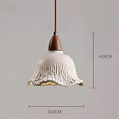 cheap Pendant Lights-Vintage Concrete Industrial Pendant Light Wood Farmhouse Single Hanging Ceiling Lamp Gray Cement Rustic Mid Century Modern Chandelier for Dining Room Kitchen Island Bedroom Cafe Bar