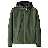 abordables Chaquetas impermeables-Hombre Chaqueta para exteriores Chaqueta para senderismo Impermeable Al aire libre Impermeable Resistente al Viento Trajes de senderismo Ropa de senderismo Primavera Otoño Camiseta Camping