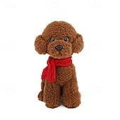 baratos Animais de Peluche-Animais de pelúcia para cães, brinquedos de pelúcia macios e fofinhos, golden retriever, cachorro de pelúcia grande, filhote de cachorro, animais de pelúcia, presente de aniversário para crianças,