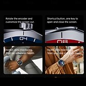economico Smartwatch-Orologio intelligente C15Pro con schermo AMOLED HD da 1,52 pollici, tracker NFC, Bluetooth, chiamata, monitoraggio della salute
