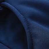 baratos moletons básicos-Homens Moletom Suéter Moletom com zíper completo Preto Azul Cinzento Escuro Cinzento Colarinho Clerical Tecido 2 Peças Desportos e Ar livre Diário Feriado Poliéster Roupa de rua Básico Casual Inverno