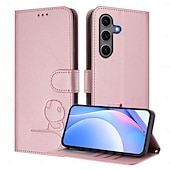 abordables Coques Samsung-téléphone Coque Pour Samsung Galaxy S25 S25 Edge S24 S24 FE S23 Ultra Plus S22 Plus Ultra A16 A55 5G A15 A14 Étui Portefeuille avec Support Fermeture Éclair Protection complète du corps Rétro TPU