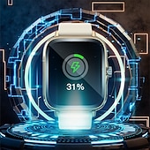 Χαμηλού Κόστους Smartwatch-Έξυπνο ρολόι h13 1,85 ιντσών, έξυπνο ρολόι καρδιακών παλμών και αρτηριακής πίεσης, χαμηλής κατανάλωσης ενέργειας, έξυπνο ρολόι μέτρησης βημάτων για αθλητικές κλήσεις