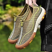 billige Sneakers til herrer-Herre utendørs tursko i netting – vannavstøtende og solide joggesko for fotturer, turstier og komfort hele dagen