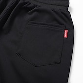 ieftine Pantalonii-Bărbați Παντελόνι πεζοπορίας Palton de iarnă Pantaloni din lână Pantaloni termici Iarnă Toamnă În aer liber Fit regulat Cald Pantaloni Buzunar Talie elastică Gri Închis Negru Camping / Drumeții