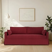 baratos Cobertura de Sofa-Capa de sofá 100% algodão adequada para capas acolchoadas de sofá Hyltarp