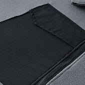 baratos camisolas de lã-Homens Moletom com zíper Moletom Zip Moletom de lã Tático Preto Verde Tropa Cinzento Colarinho Clerical Tecido Zip Up Bolso frontal Desportos e Ar livre Casual Diário Roupa de rua Legal Roupa de
