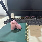 baratos estojos e porta-lápis-decoração de sala de estar de mesa pequeno presente sexy bunda brincadeira porta caneta porta caneta anal presente divertido