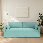 baratos Cobertura de Sofa-Capa de sofá 100% algodão adequada para capas acolchoadas de sofá Hyltarp