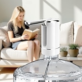 economico Accessori per bicchieri-Distributore d&#039;acqua elettrico pieghevole, pompa per bere ricaricabile tramite USB, pompa per acqua portatile one-touch con beccuccio pieghevole per casa, ufficio, esterno